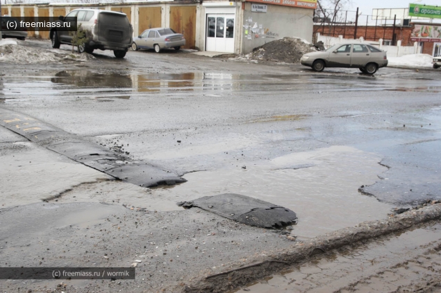 весна миасс, дороги миасс, асфальт миасс, дороги в миассе, дорожные службы миасс